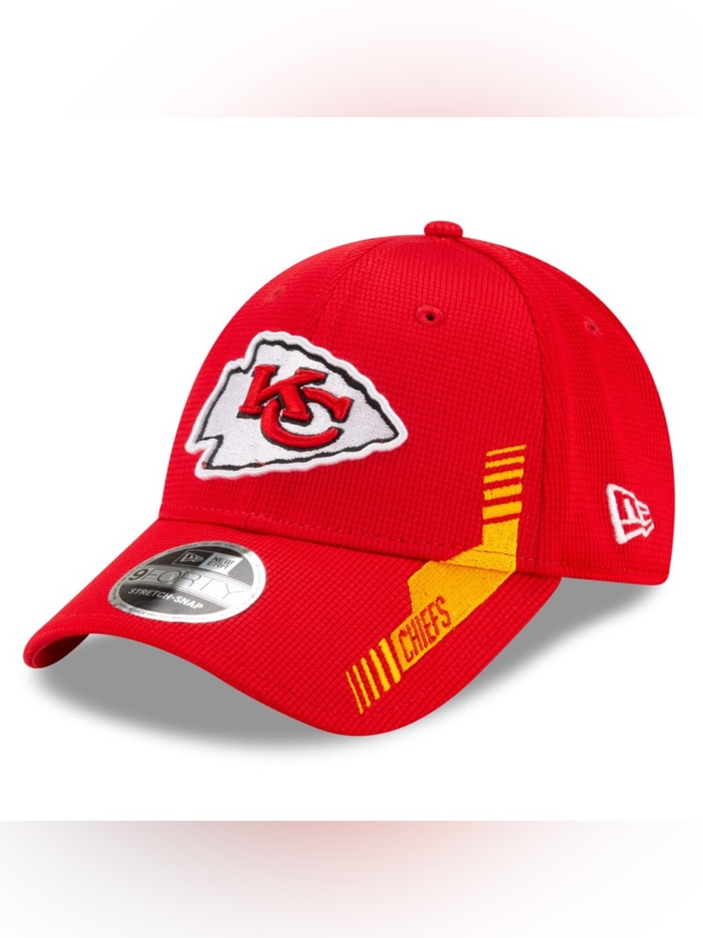 NFL Kansas City Chiefs Red and Yellow New Era Men's Hat